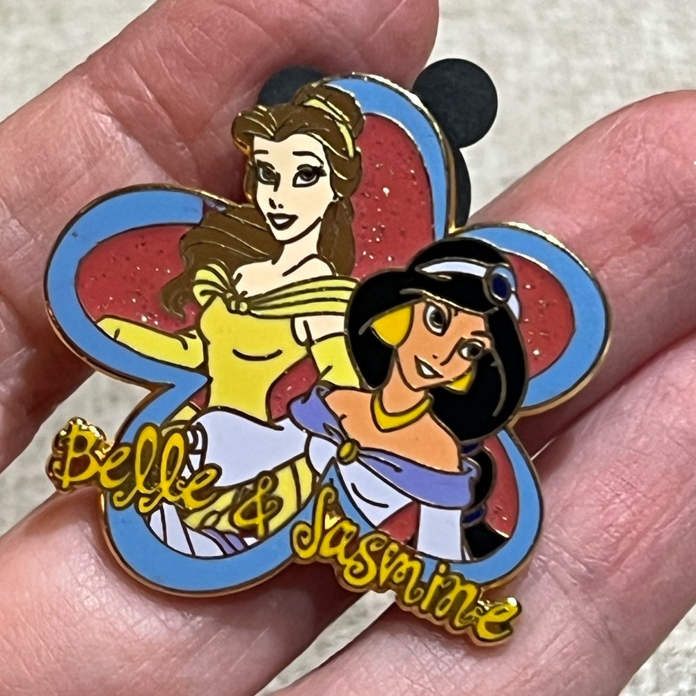 Disney Belle & Jasmine Trading Pin